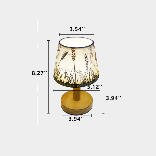 NordicGlow träbordslampa – tidlös design, justerbar atmosfär