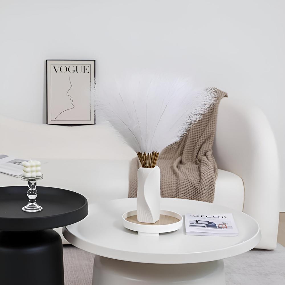 Lush Faux Pampas grässtamlar – enkel elegans