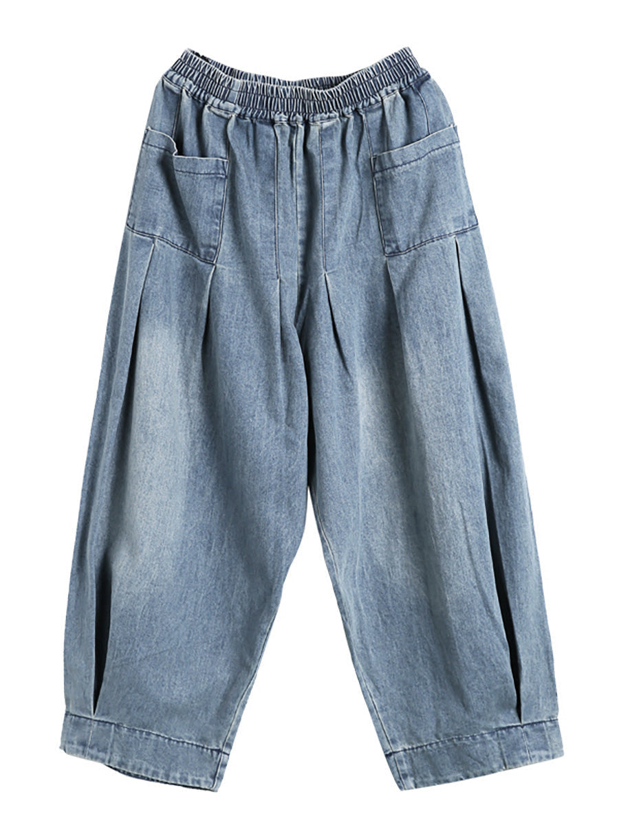 Baggy casualbyxor för kvinnor