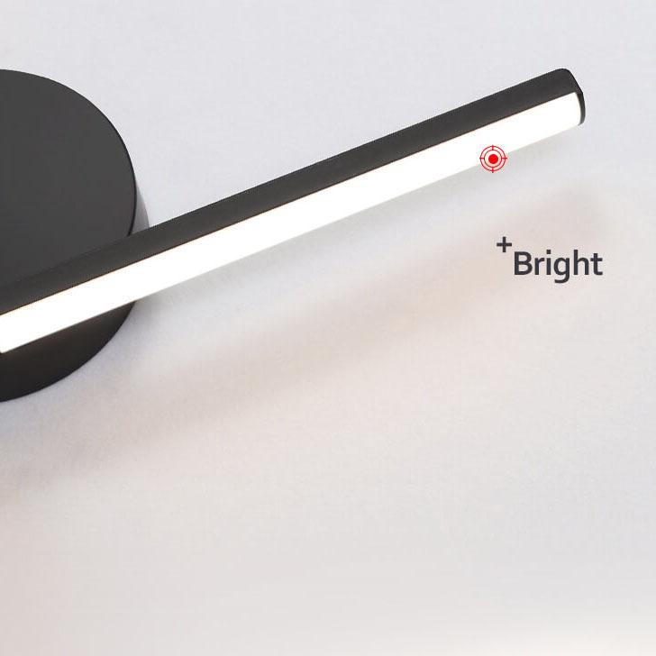 Elegant böjd LED-vägglampa – Modern dekorativ belysning i aluminium