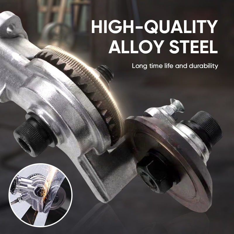 Elektrisk borrmaskin/plåtskärare – Precisionsnibblertillsats för rena snitt