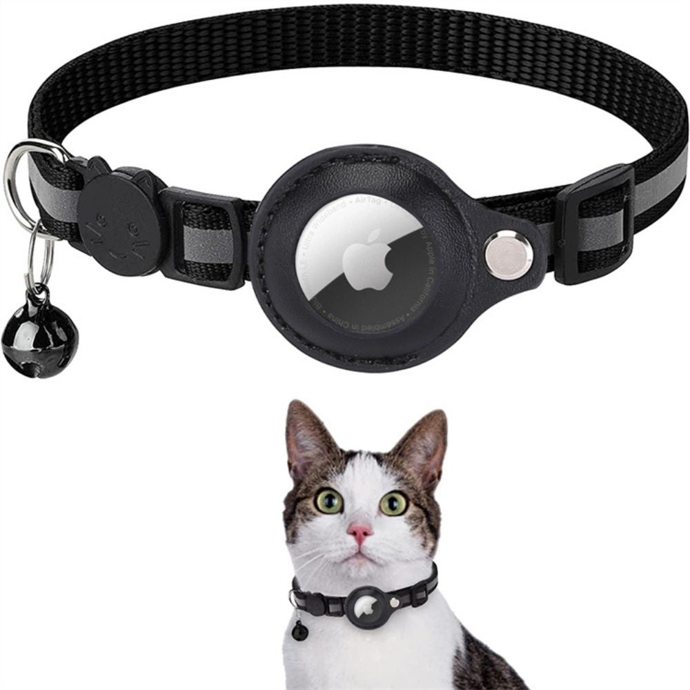 Reflekterande halsband för katt – justerbar säkerhetsrem för synlighet och komfort i mörker