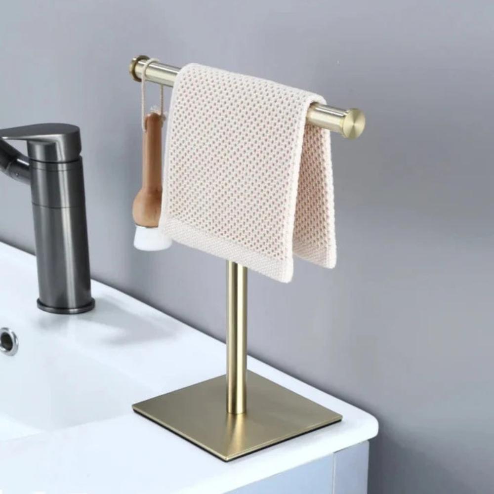 Opal Stone Luxury Handdukshållare – Elegant och funktionell bänkarrangör