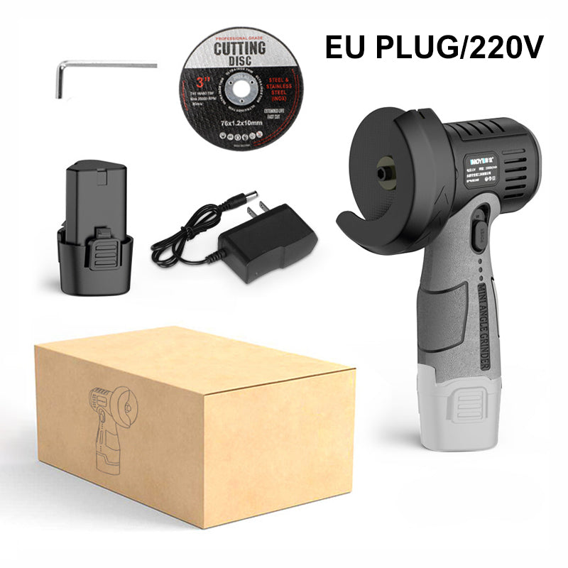 Mini elektrisk kvarn - handhållen skivskärare för hemmabruk och verkstad