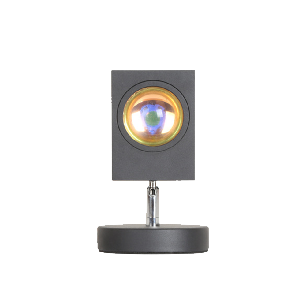 Glowbright - retro solnedgangsbordslampa