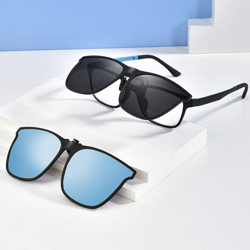 Nästa generations clip-on solglasögon – elegant UV-skydd