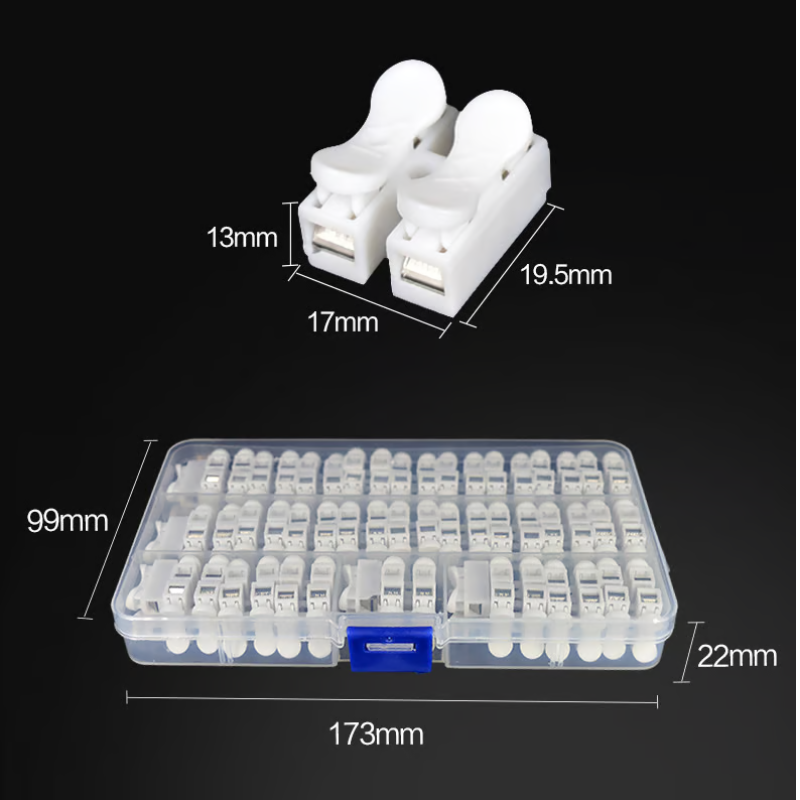 Snabbkoppling – Verktygsfri kabelkoppling för snabba och säkra anslutningar