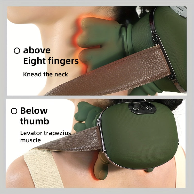 Professionell nack- och axelmassageapparat – Djupgående komfort med realistisk knådning
