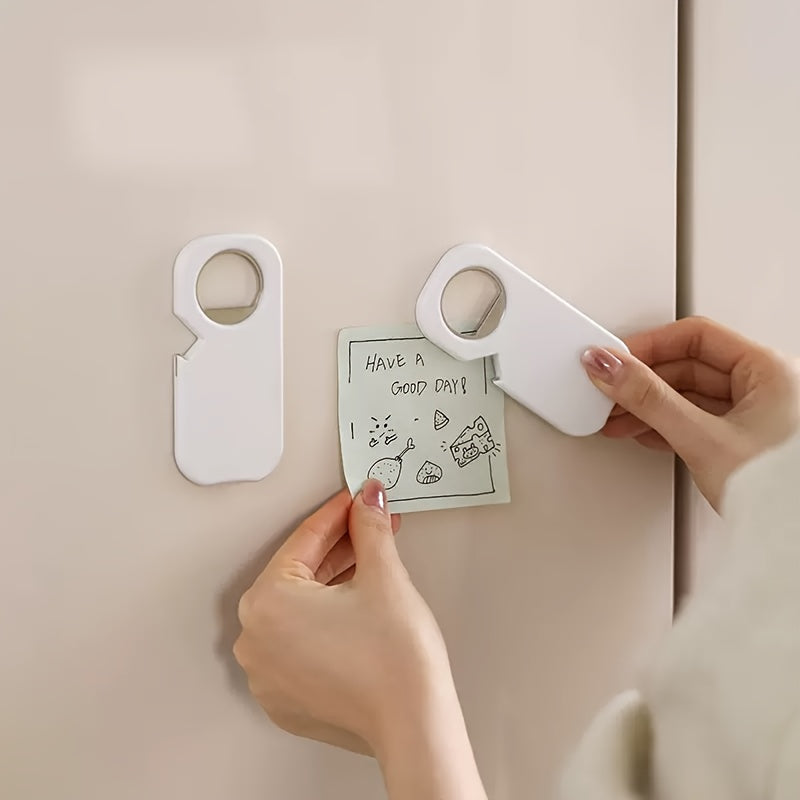 Magnetisk universalöppnare i rostfritt stål – 3-vägsverktyg för flaskor, burkar och lock