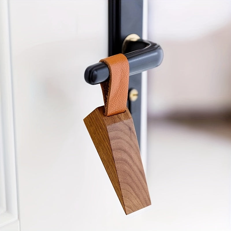 NordGrip - Dörrstopp i massivt trä – Minimalistisk skandinavisk halkfri kil