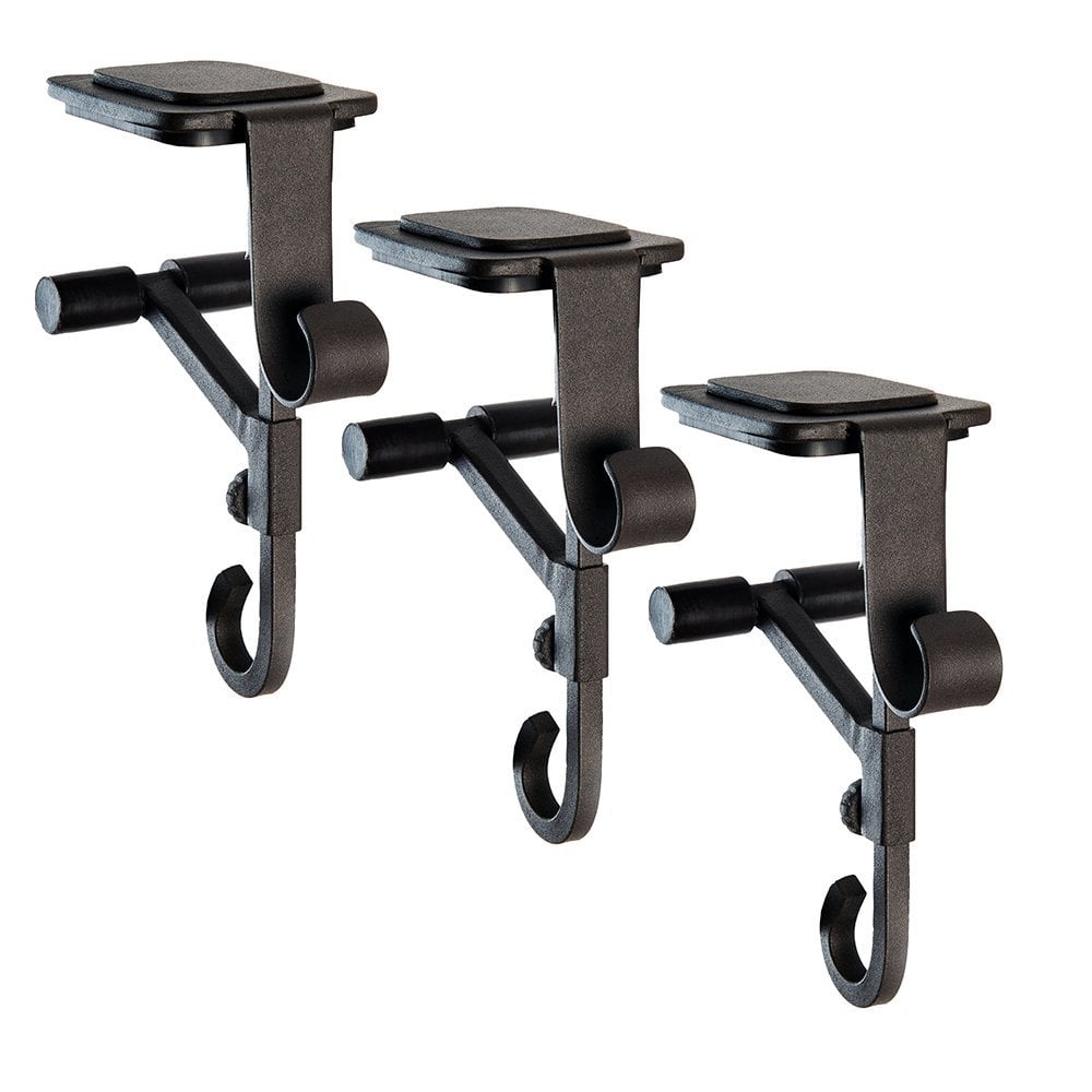 Justerbara hållarkrokar - Halkfri klämma för eldstad, mantel och dekorationer