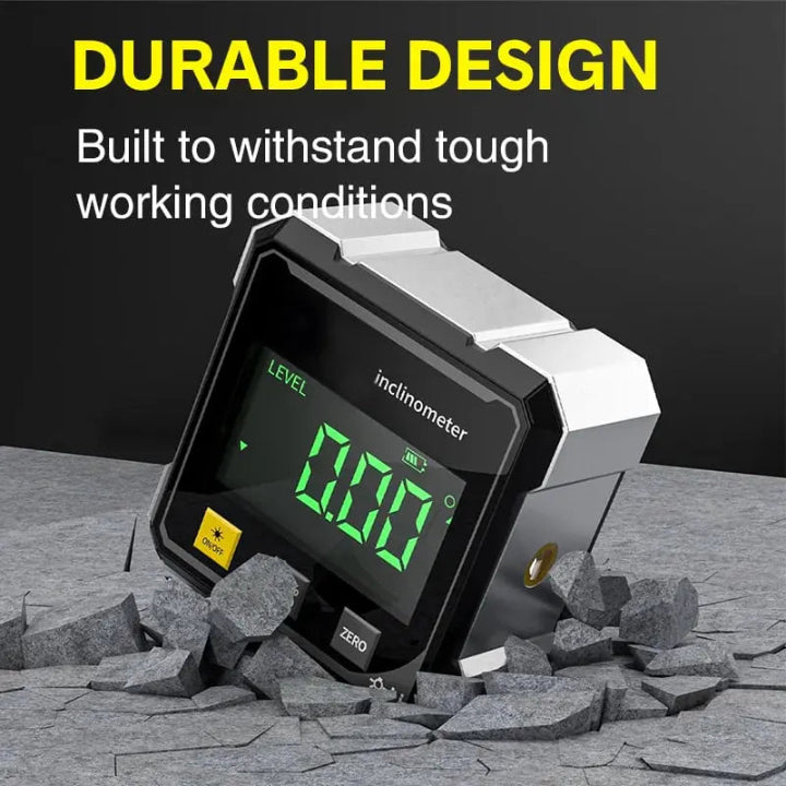 Smart magnetisk vinkelmätare - Digital gradskiva med lasernoggrannhet