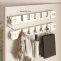 Platsbesparande sugkrokar – Säker väggorganisatör med 5 krokar