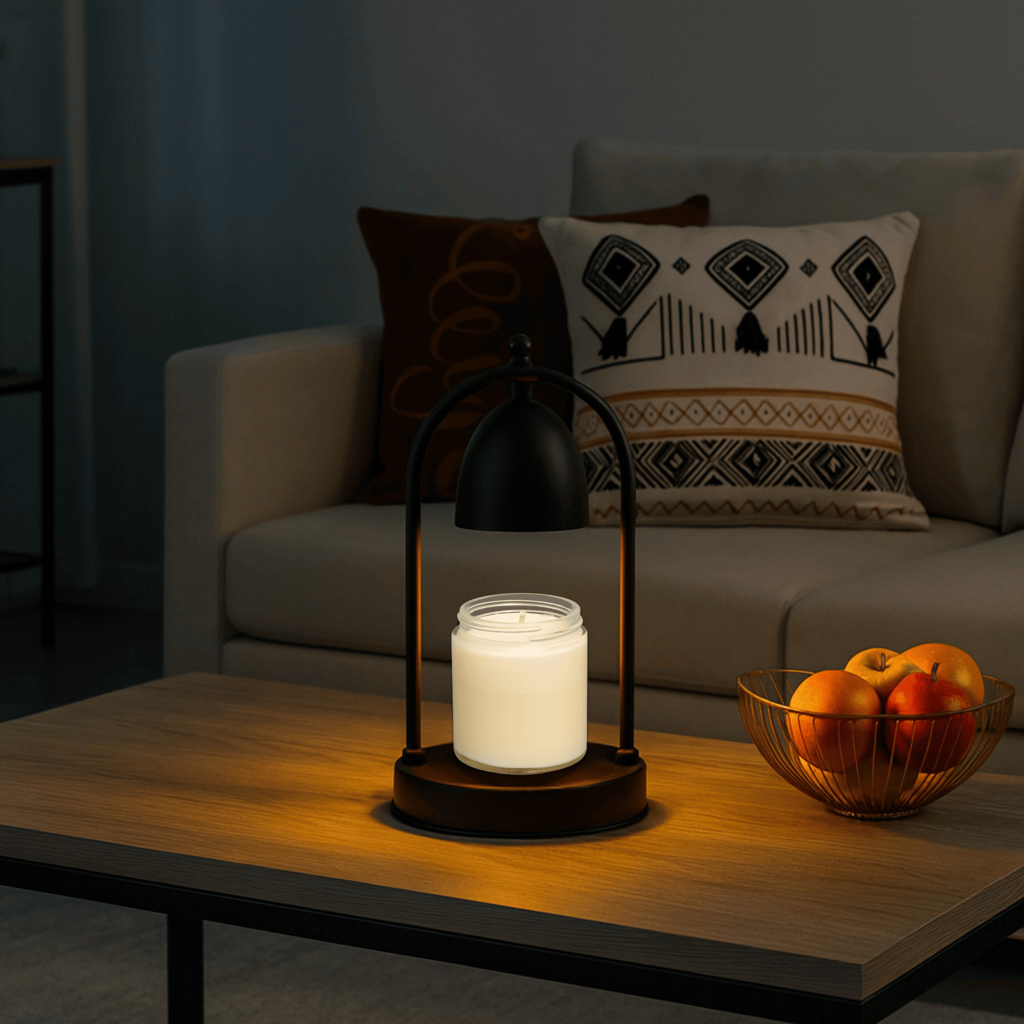 Aromatisk smältlampa för ljus – Flamfri doftspridningslampa