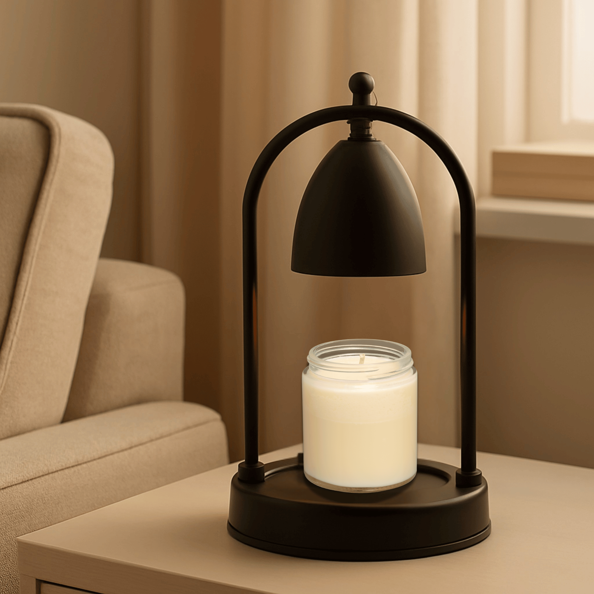 Aromatisk smältlampa för ljus – Flamfri doftspridningslampa