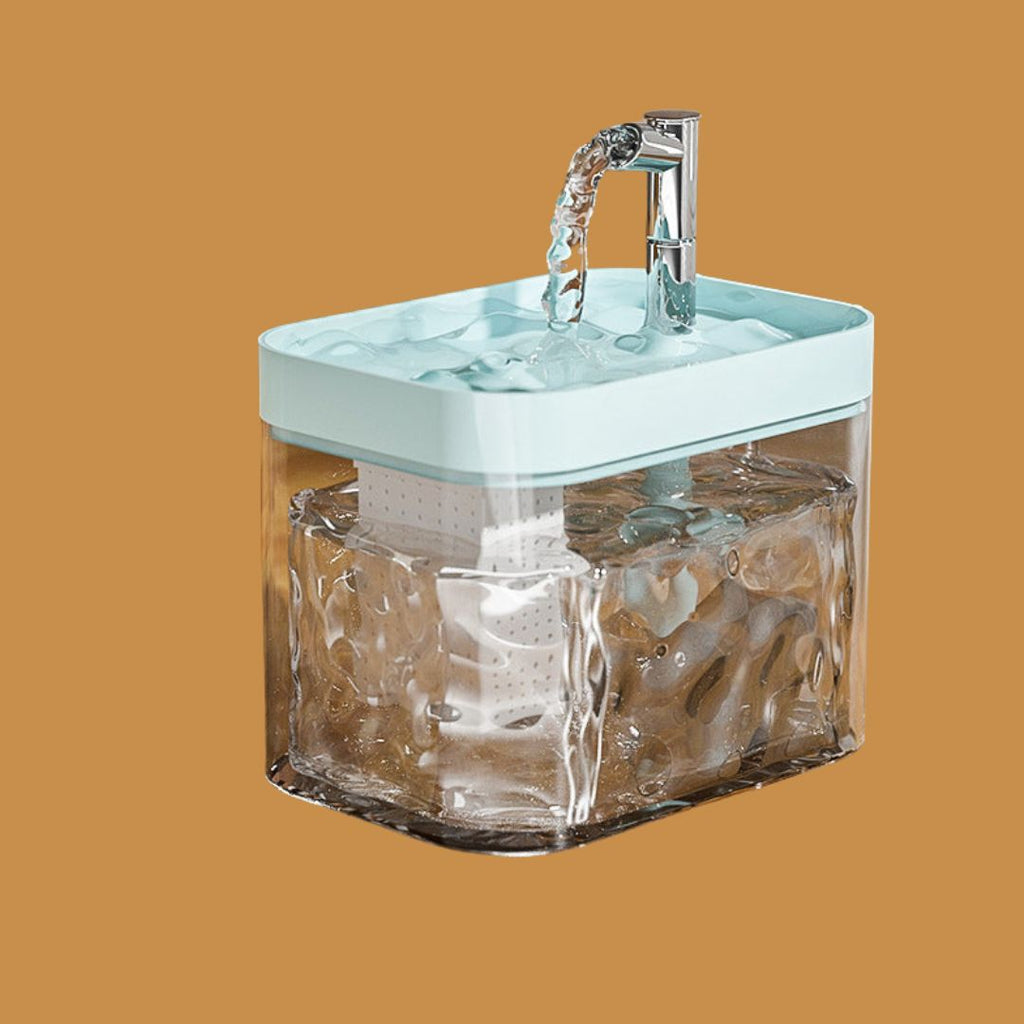 Smart automatisk vattenfontän för husdjur - kontinuerligt flöde för katter och hundar