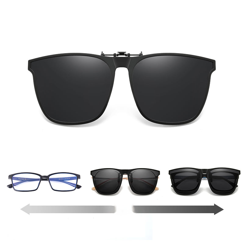 Nästa generations clip-on solglasögon – elegant UV-skydd