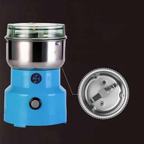 TurboGrind elektrisk krydd- och spannmålskvarn – Höghastighetsfräsmaskin i rostfritt stål