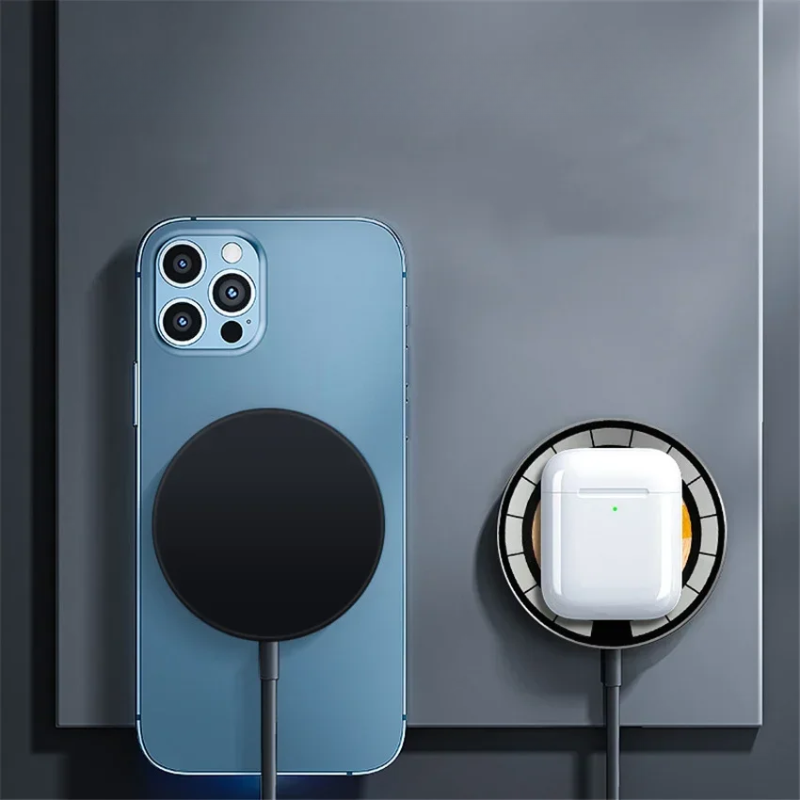Bärbar - 100W magnetisk laddare för iPhone och AirPods med PD-snabbladdning