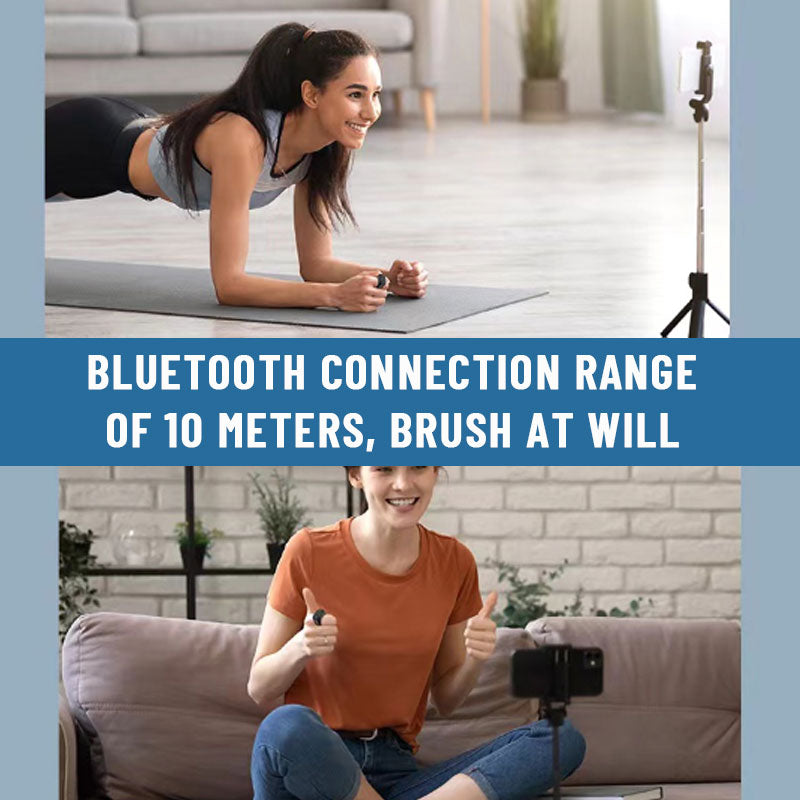 Trådlös Bluetooth-kameraklickare – Handsfree-fjärrslutare för smartphones