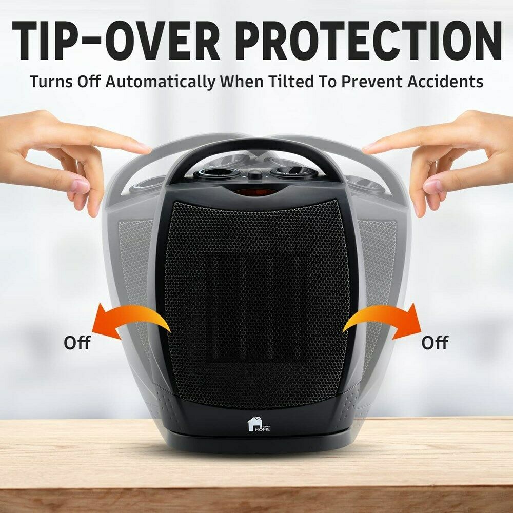 Bärbar värmare och viskfläkt – Effektiv hemkomfort