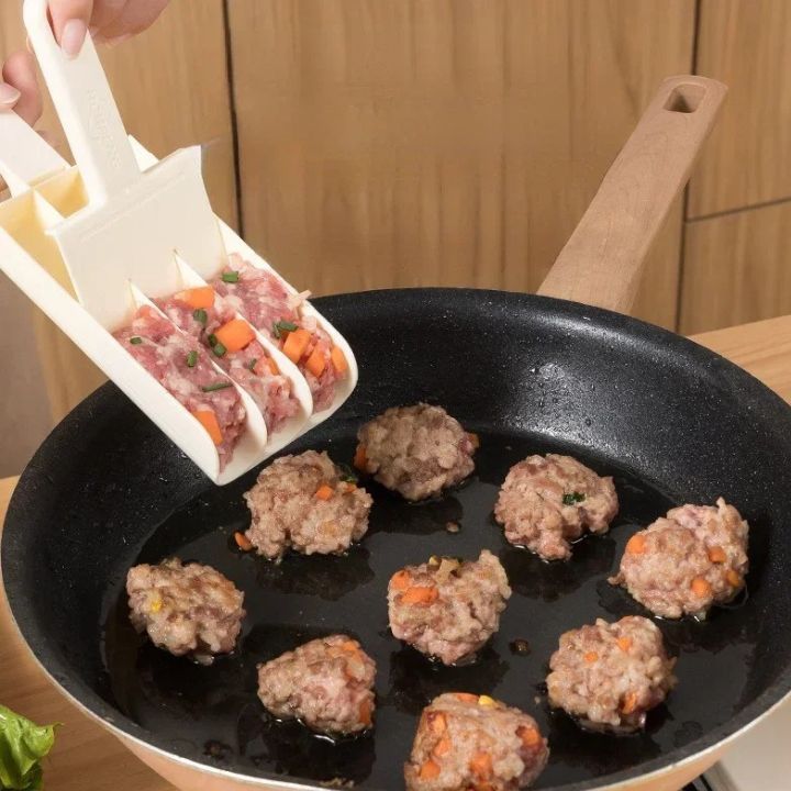 Enkelt köksredskap för köttbullar
