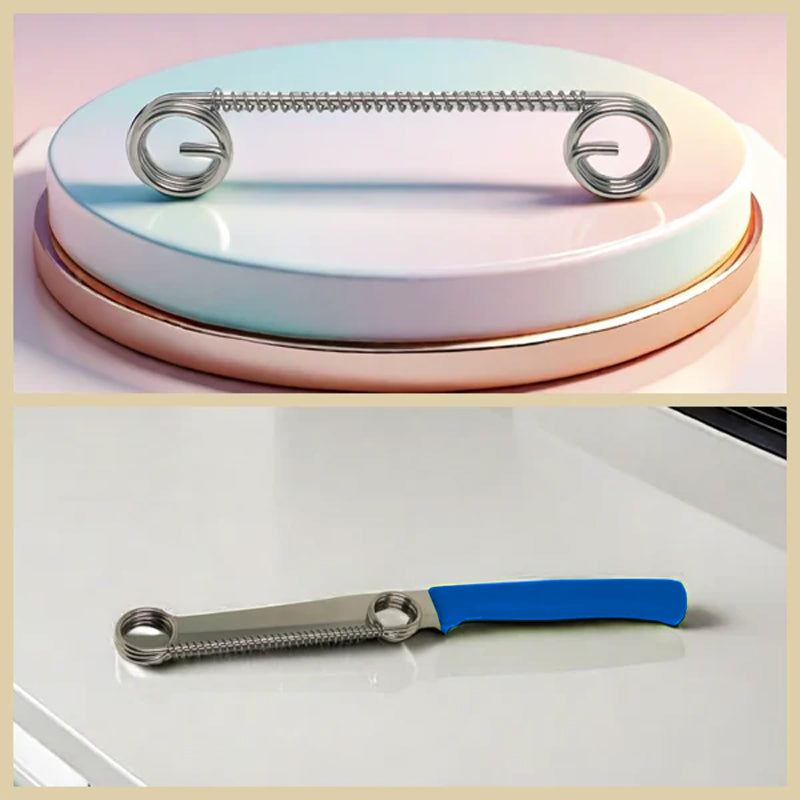 Precisionskökskniv – Vass rostfri kniv för frukt och grönsaker