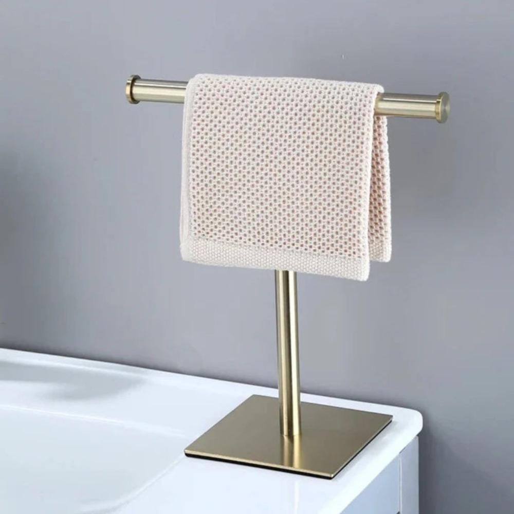 Opal Stone Luxury Handdukshållare – Elegant och funktionell bänkarrangör