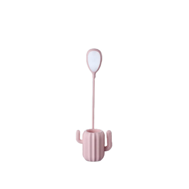 Vikbar Cactus LED-bordslampa - ögonvänlig ljus med kreativ design