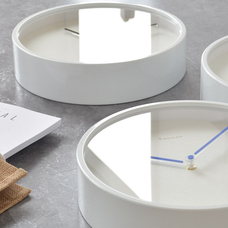 Nordic Minimalist Väggklocka – Snygg klocka för alla interiörer