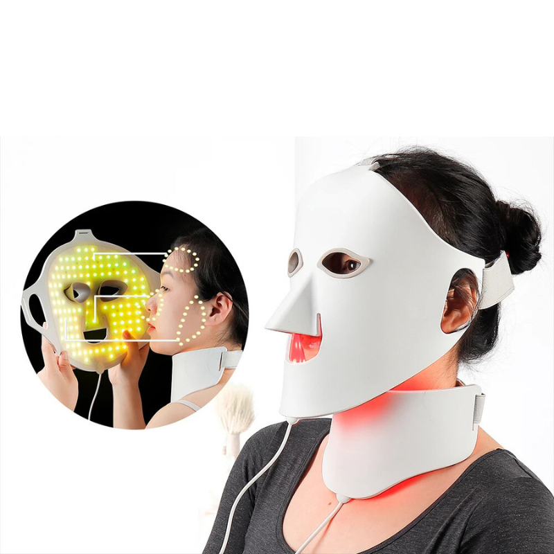 7-färgad ljusterapi ansiktsmask - Föryngra huden och öka lystern naturligt
