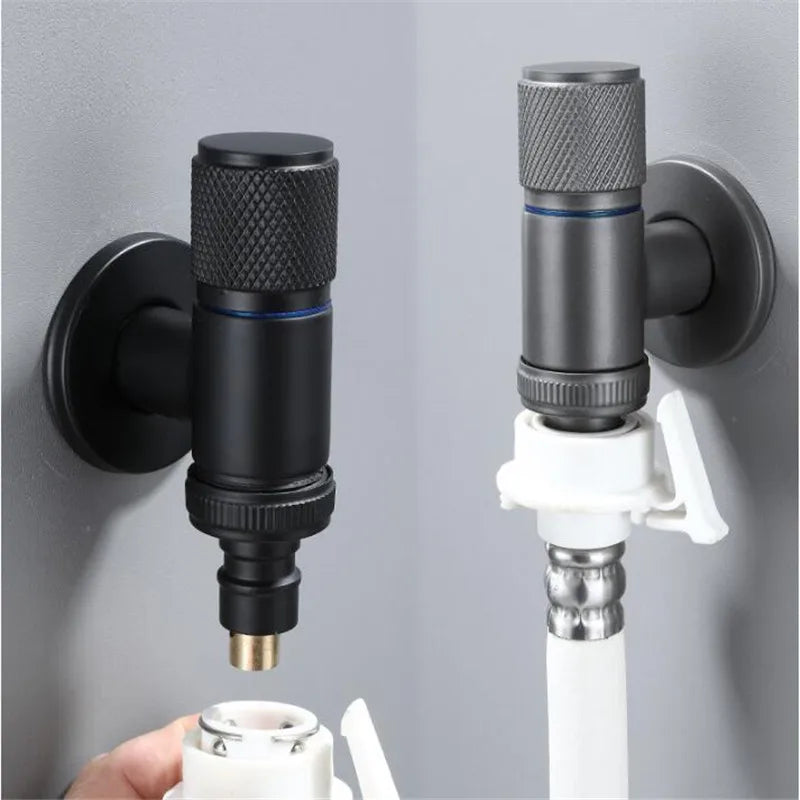 Väggmonterad mässingsblandare – Slangkoppling för inomhus- och utomhusbruk