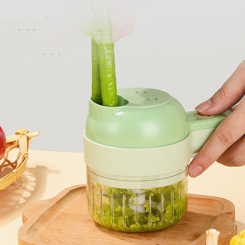 KitchenPro - Multifunktionell elektrisk grönsaksskärare