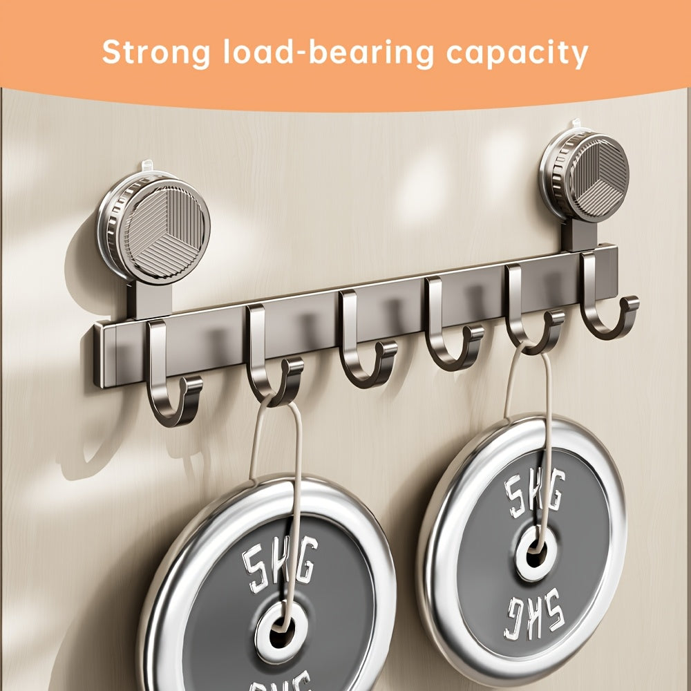 Stark sugkrok för dörren – Mångsidig förvaring för handdukar, rockar och accessoarer