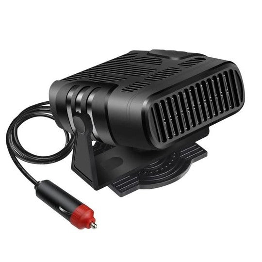 12V bilvärmare och vindrutedefroster - bärbar snabbvärme med justerbar vinkel