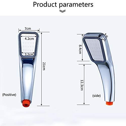 Vatteneffektivt högflödesduschmunstycke – Kraftfull stråle med anti-igensättningsdesign
