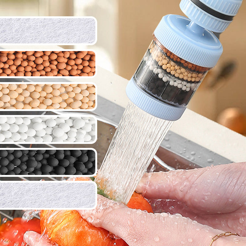 Snabbvattenrenare för kranvatten – Lättmonterat, stänkskyddat filtreringssystem