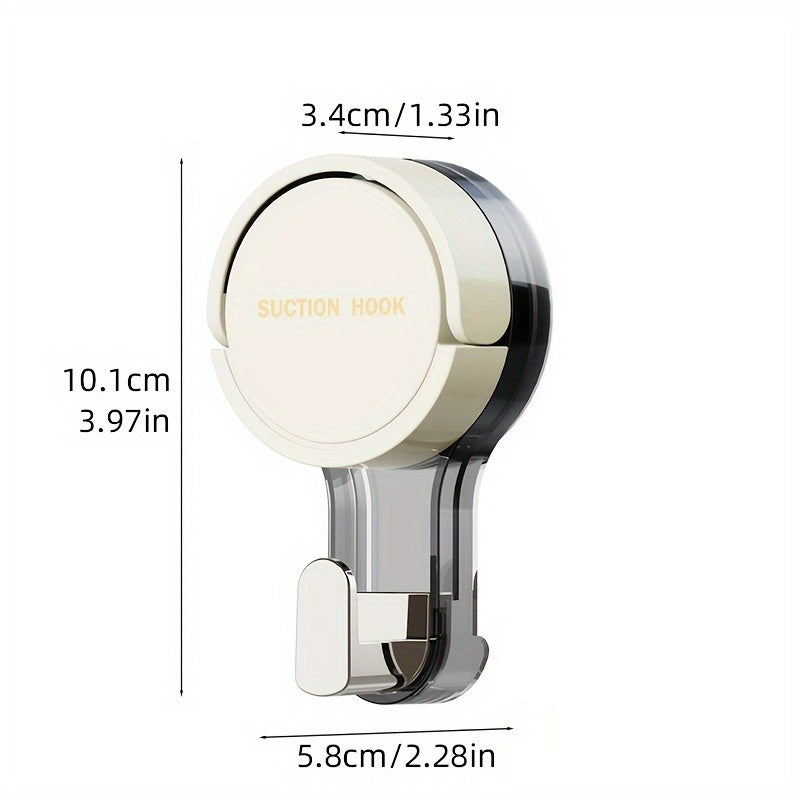 3-delade kraftiga självhäftande krokar – mångsidiga badrums- och köksorganisatörer