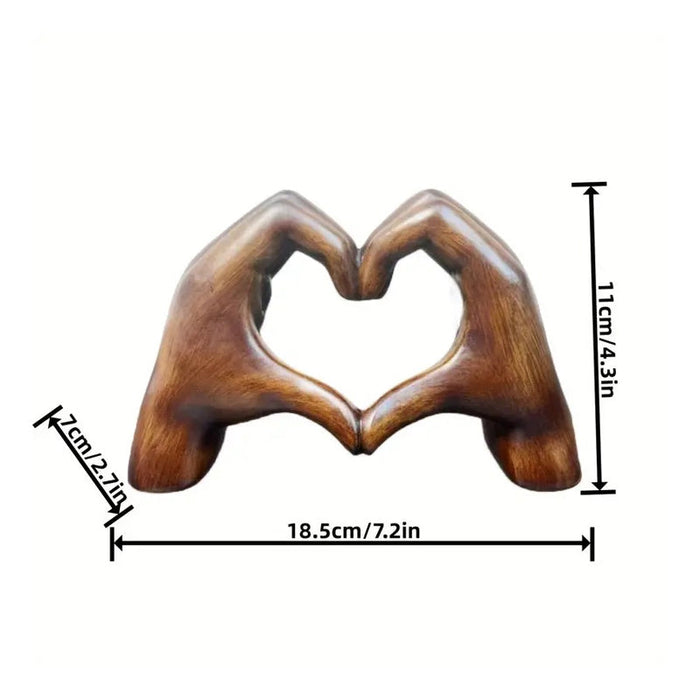 Hjärtlig skulptur – samtidskonst för en romantisk touch