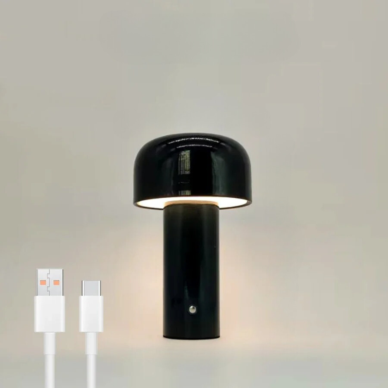 Uppladdningsbar Mushroom LED-bordslampa