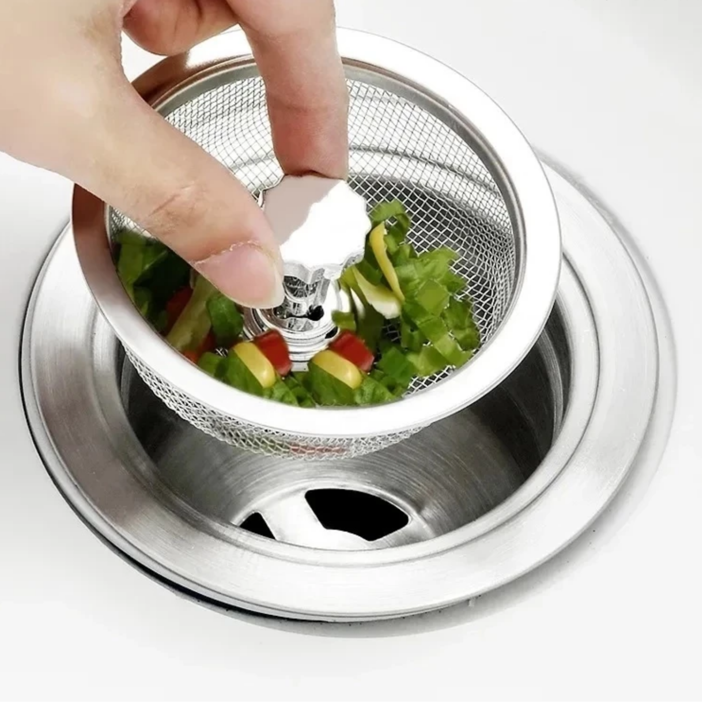 DrainGuard – Rostfritt stålfiltr med anti-igensättningsnät