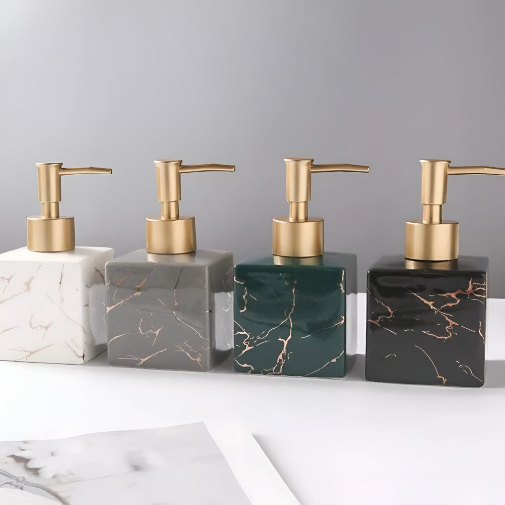 MarbleElegance Soap Dispenser – Lyxig touch för ditt badrum