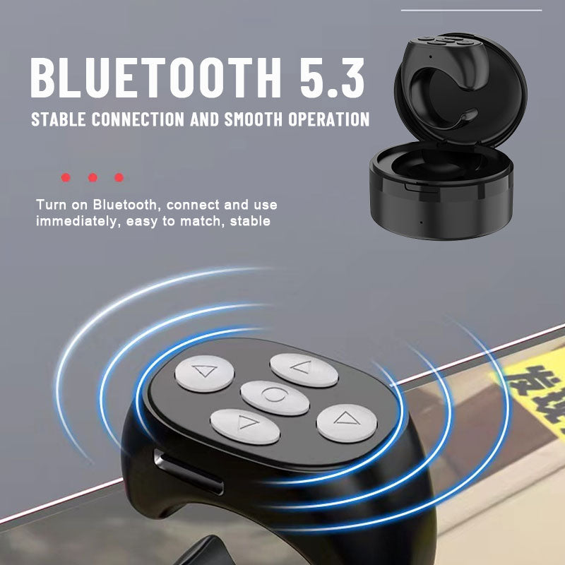 Trådlös Bluetooth-kameraklickare – Handsfree-fjärrslutare för smartphones