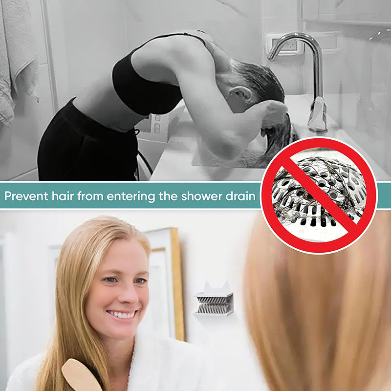 Återanvändbar hårfångare för avlopp – Anti-igensättning för dusch och golvsil