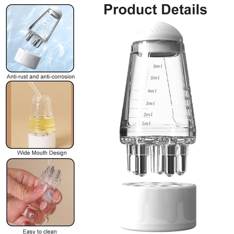 Hårvårdsapplikator - Precisionsspets för hårbotten- och hårrotvård