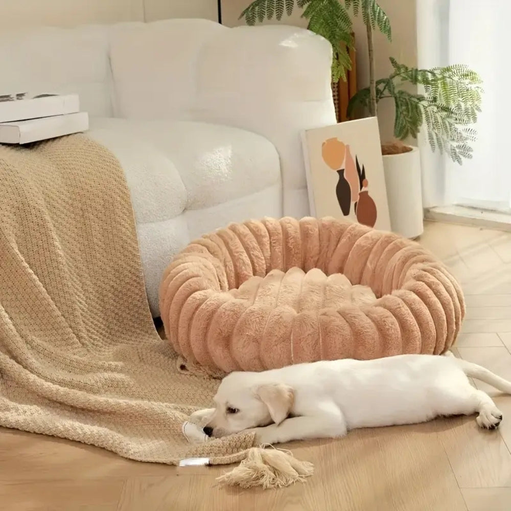 Mysig Haven Round Pet Bed - ultimat komfort