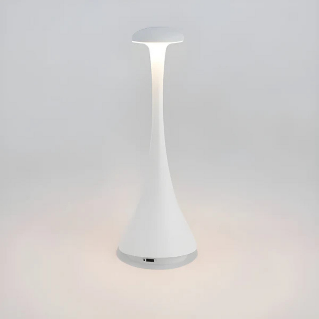 Sladdlös USB-driven LED-bordslampa – Bärbar uppladdningsbar stämningsbelysning