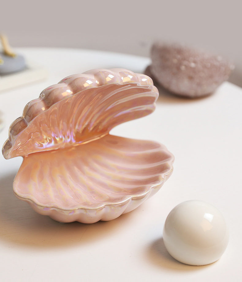 Elegant keramisk pärla LED nattlampa – Soft Glow Ambient Lampa