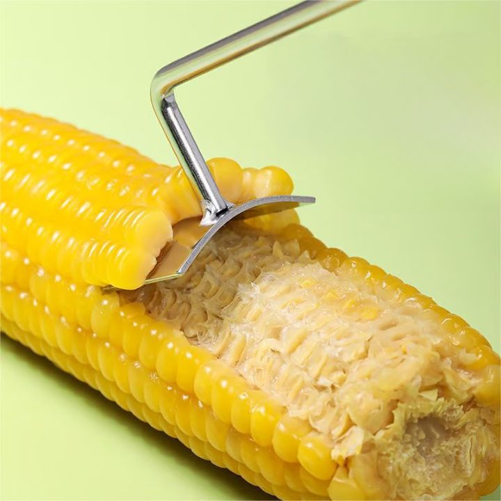 SteelSlice - Majsskalare i rostfritt stål