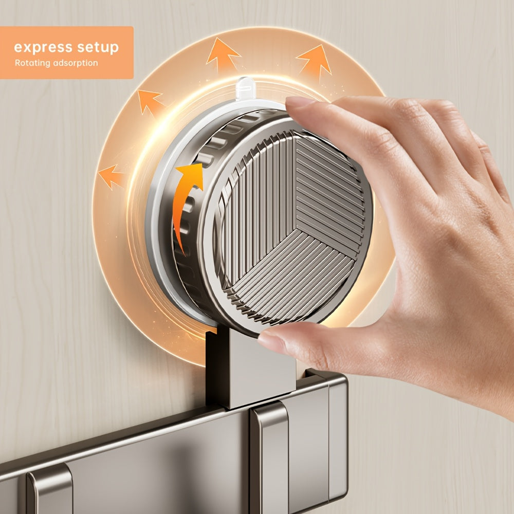 Stark sugkrok för dörren – Mångsidig förvaring för handdukar, rockar och accessoarer